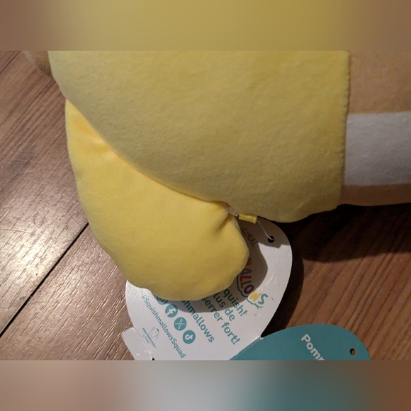 Squishmallows Summer 2024 Sanrio Pompompurin with Ice Cream Cone PLUSH - Picture 3 of 8